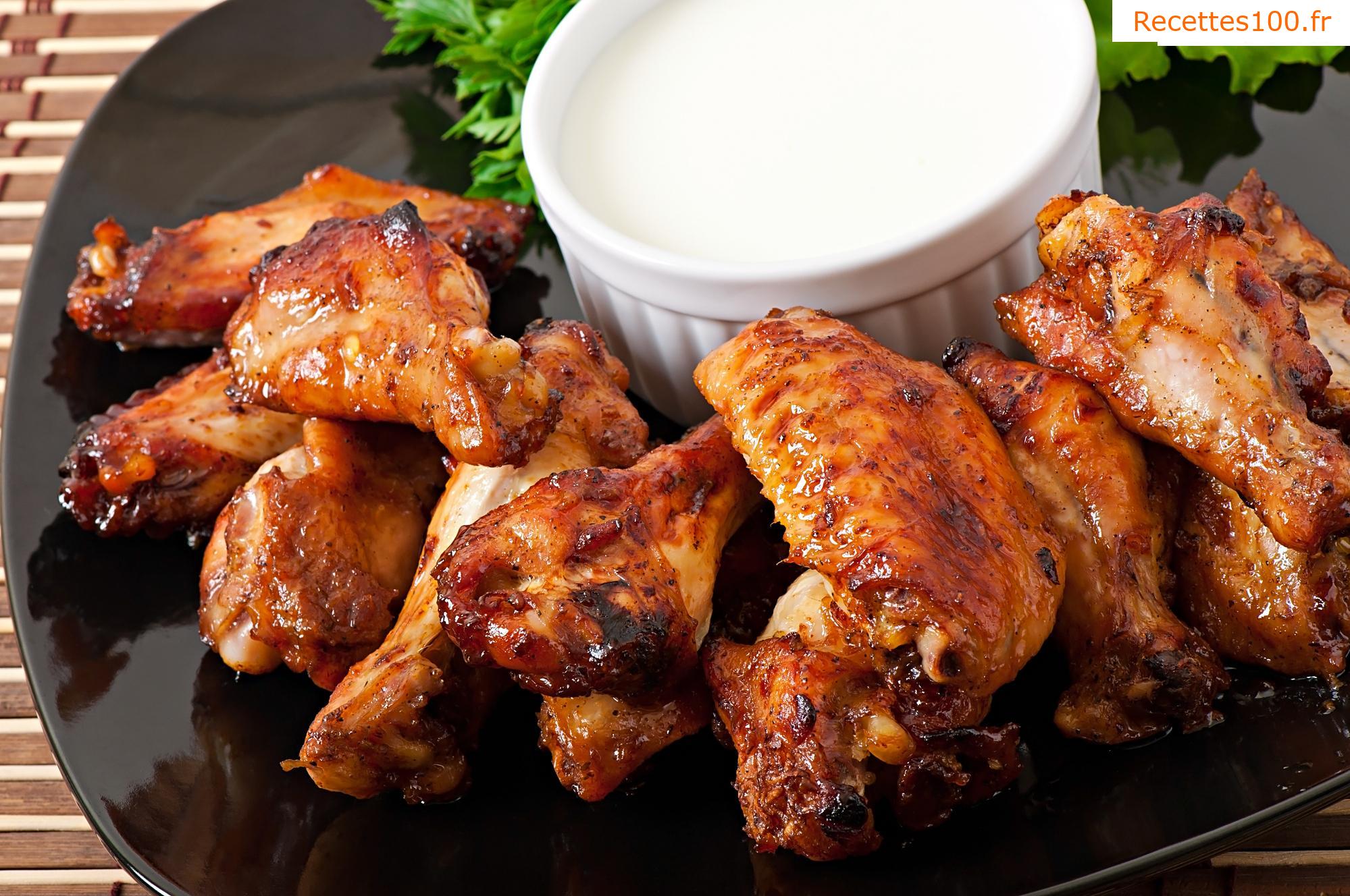 Ailes de poulet épicées