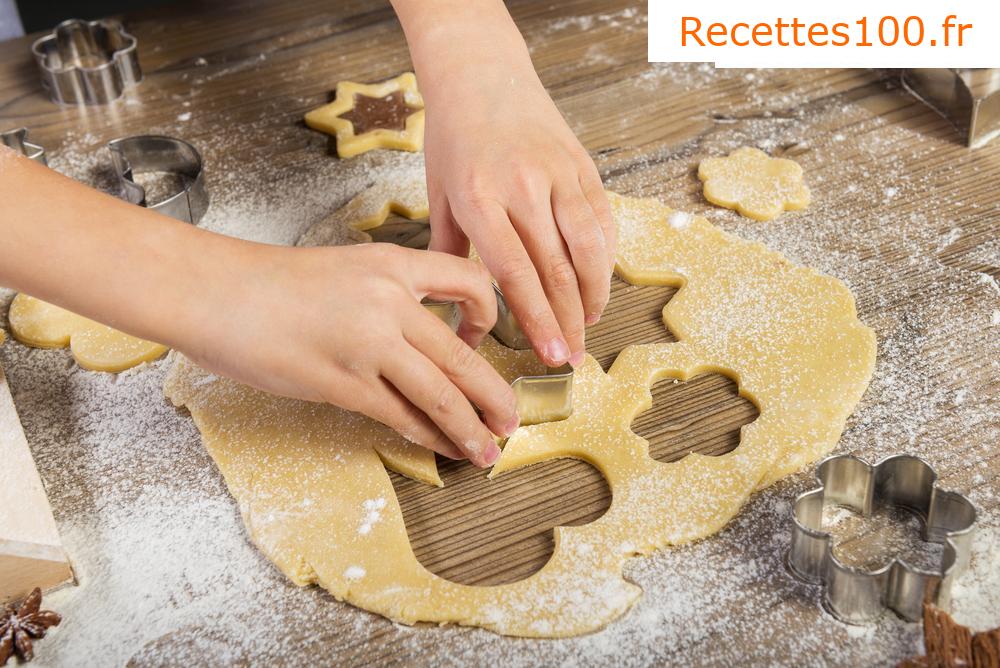 Biscuits de Noël - délicates croissants à la vanille