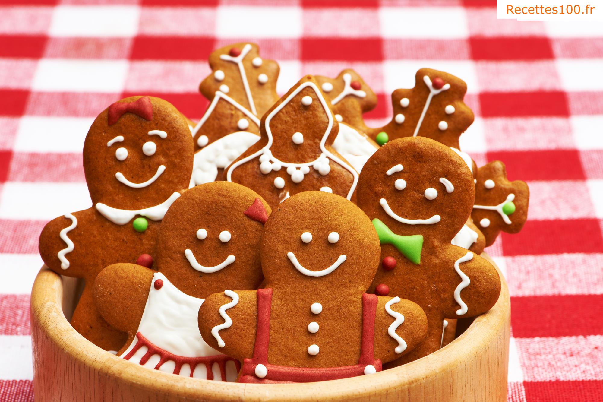 Biscuits de pain d'épices pour Noël ou Pâques