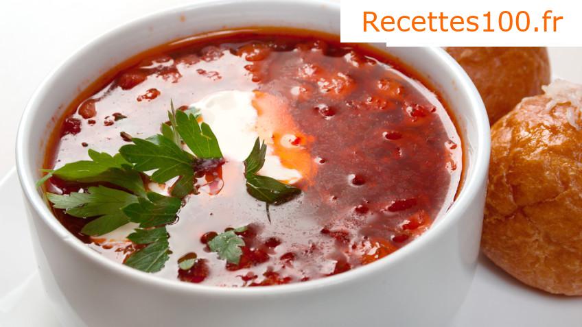 Borsch russe classique