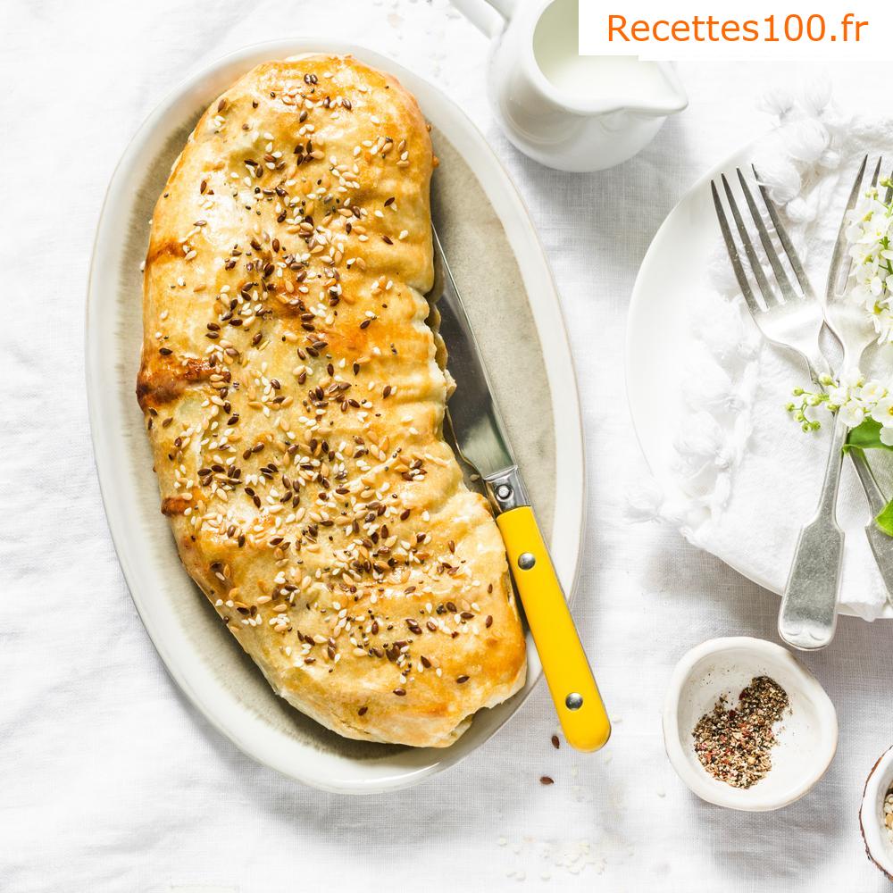 Boulé d'oignons en pâte feuilletée