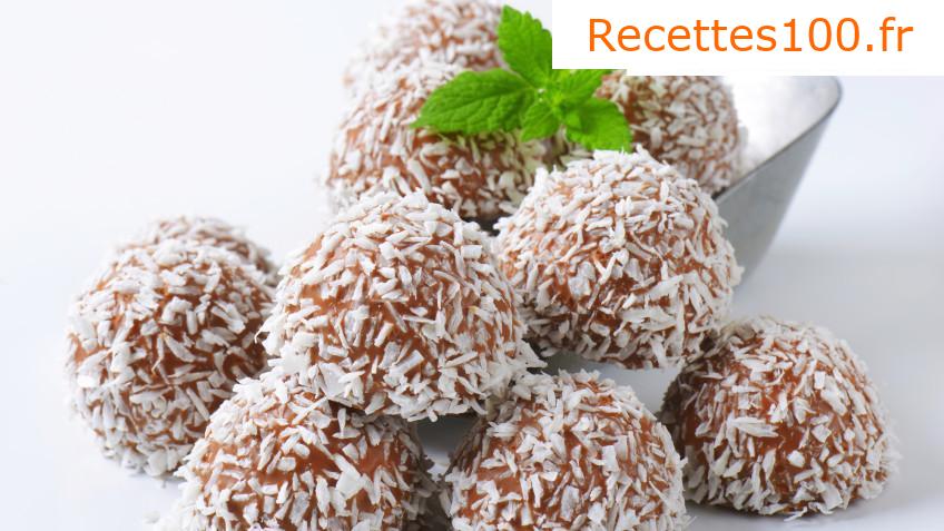 Boulettes de rhum à la noix de coco