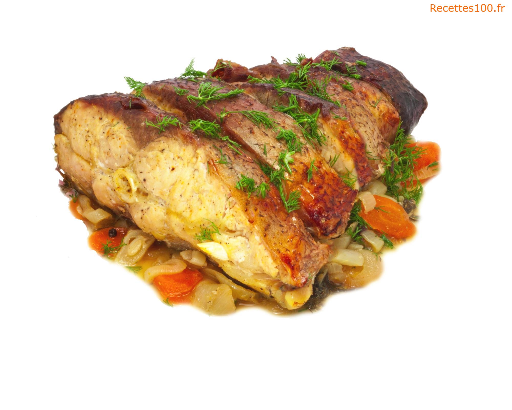 Carpe aux légumes