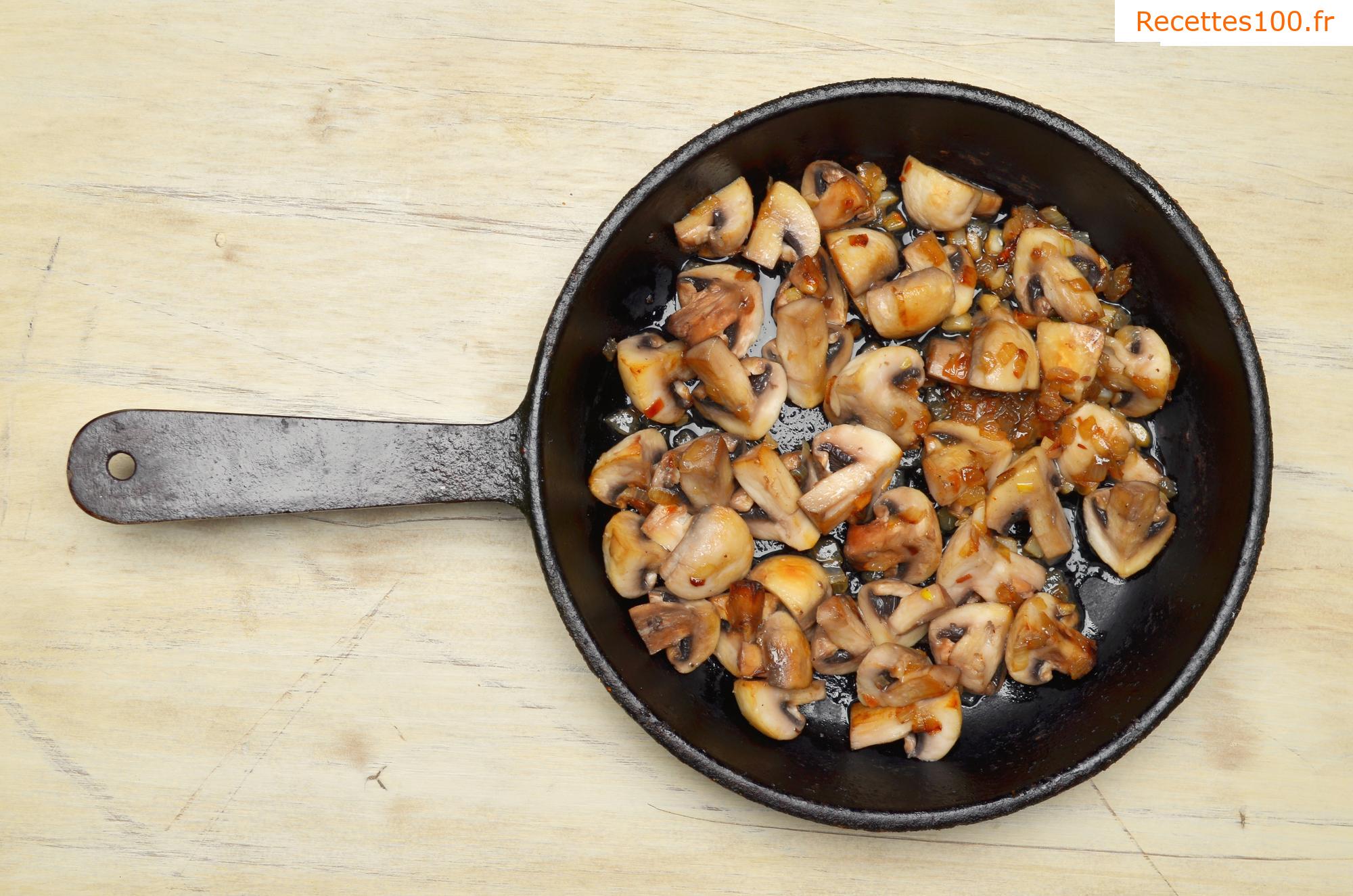 Champignons sautés