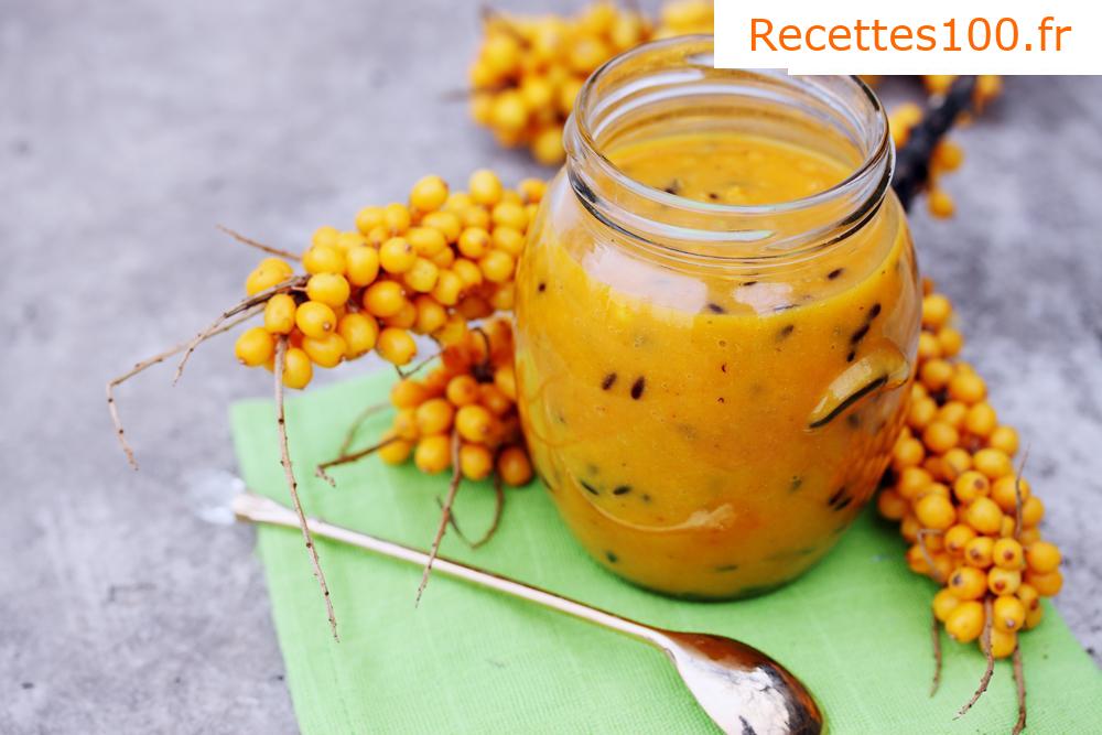 Confiture de argousier