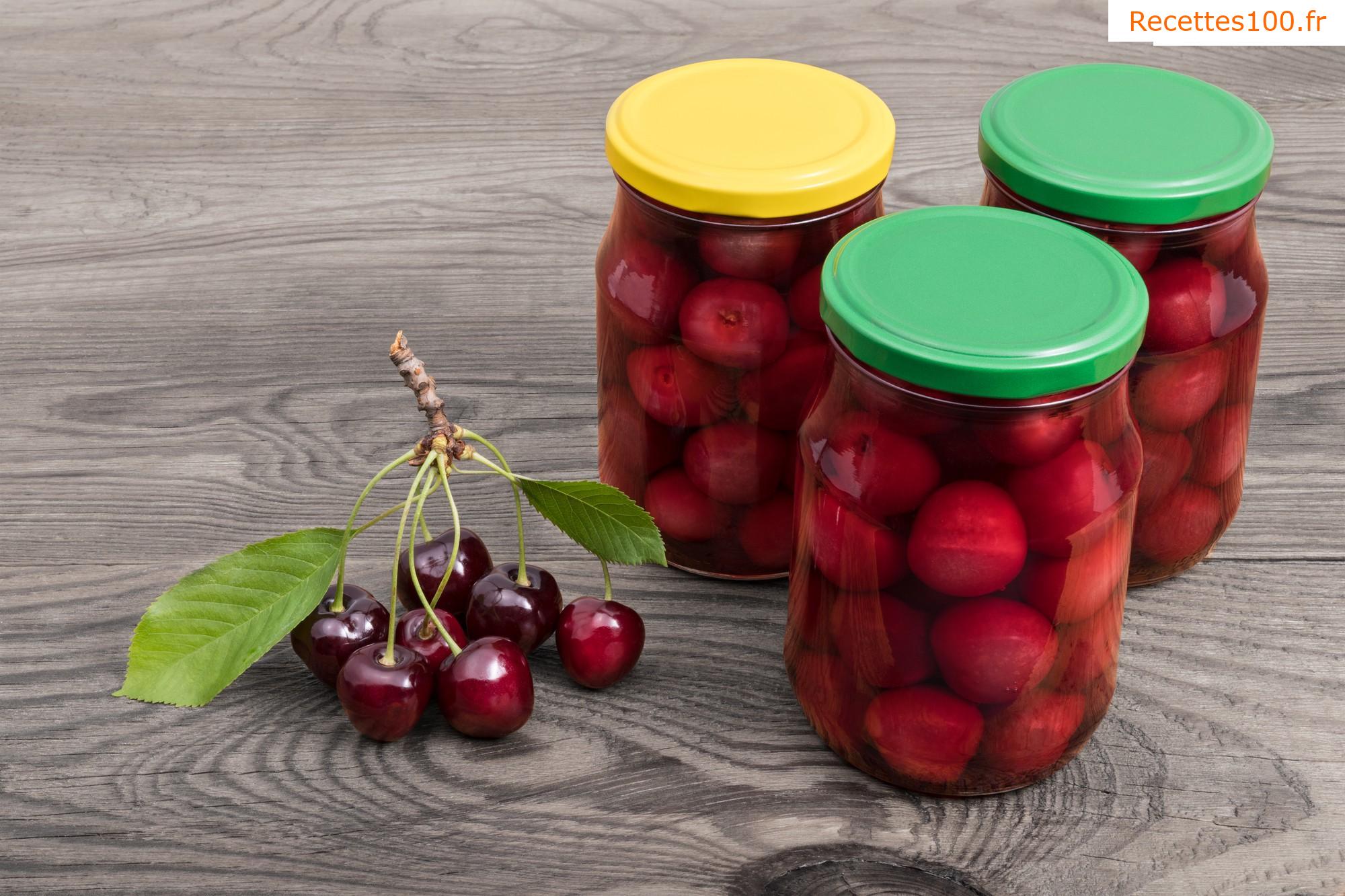 Confiture de cerises