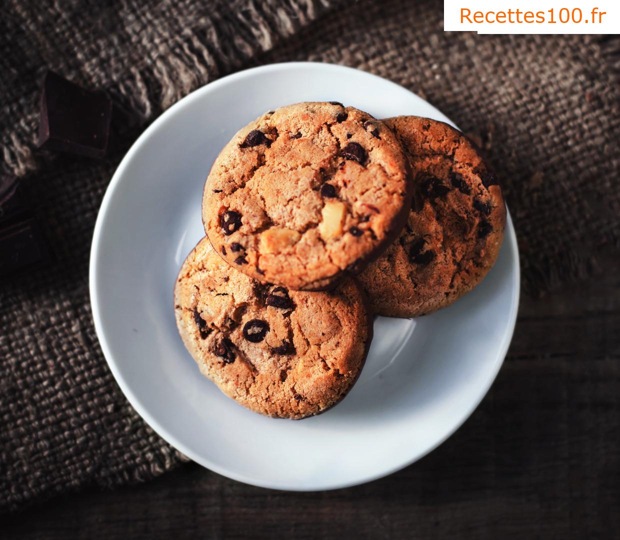 Cookies aux morceaux de chocolat