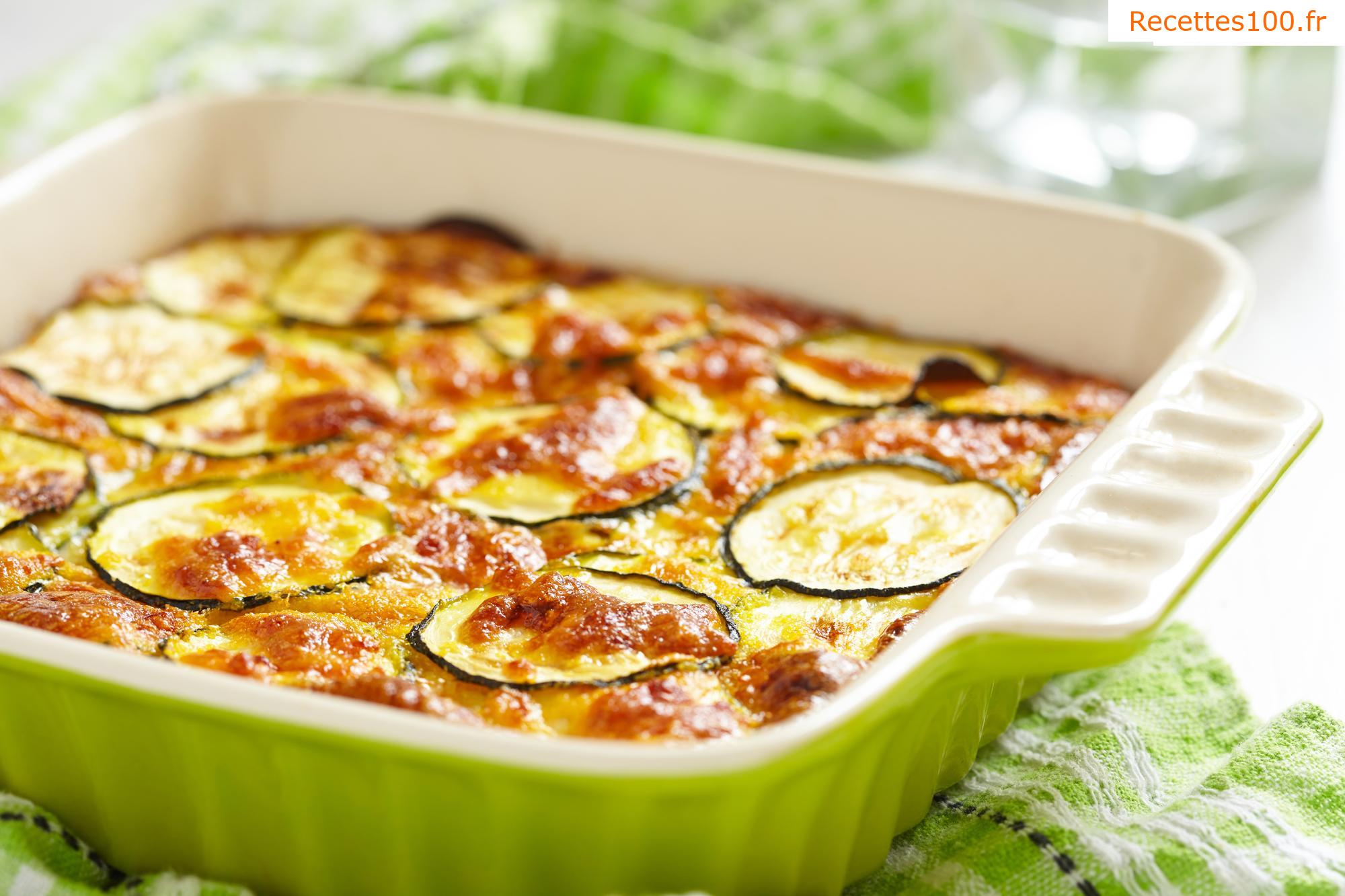 Couscous au four avec des courgettes