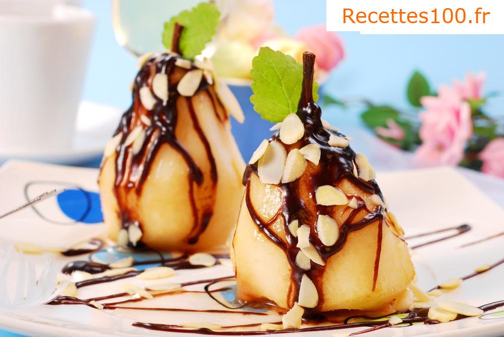 Dessert aux poires