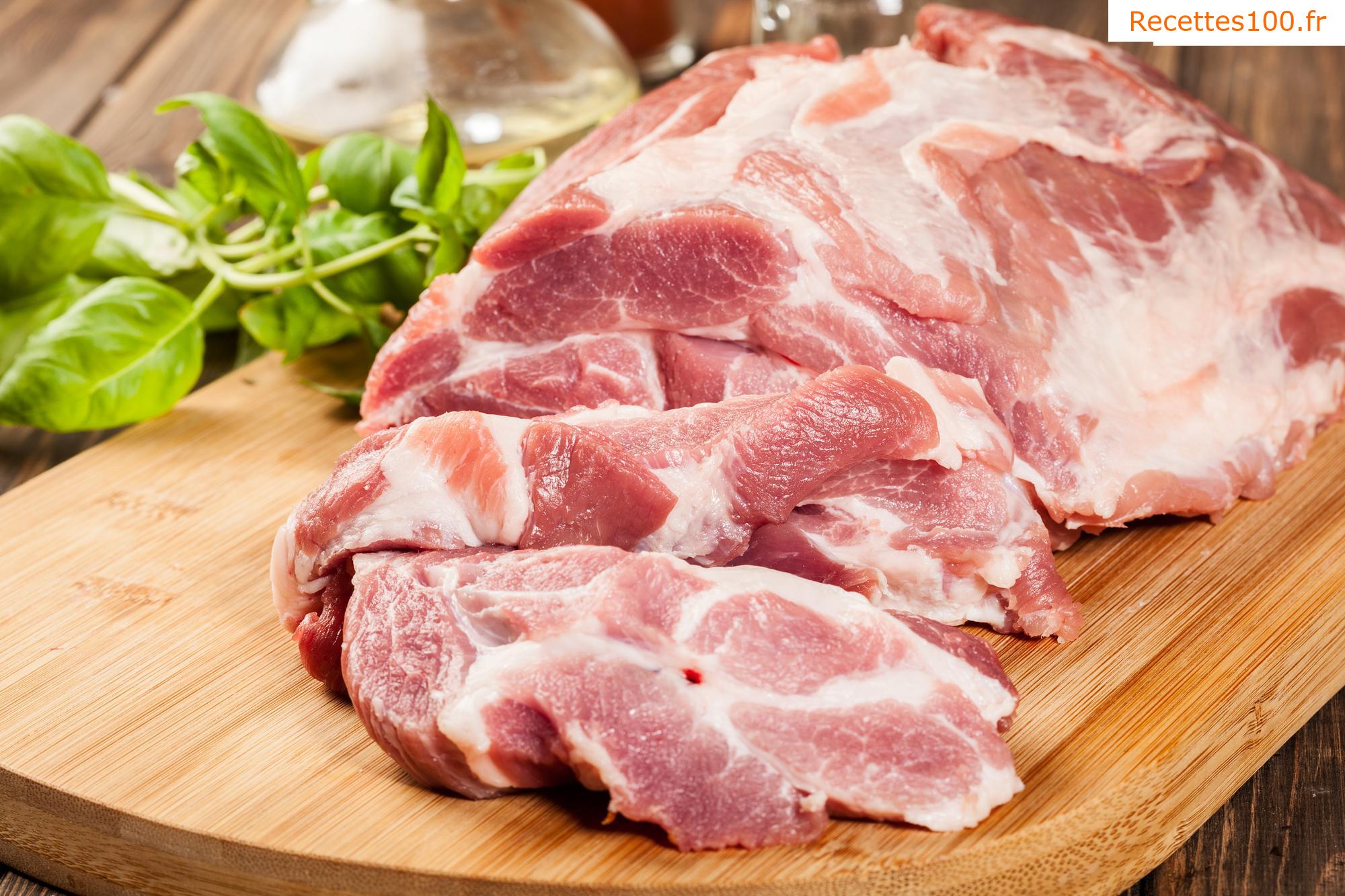 Épaule de porc à la mayonnaise