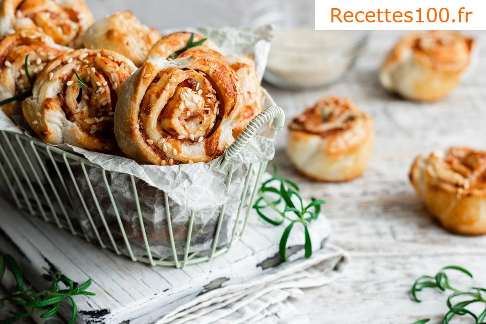 Escargots en pâte feuilletée