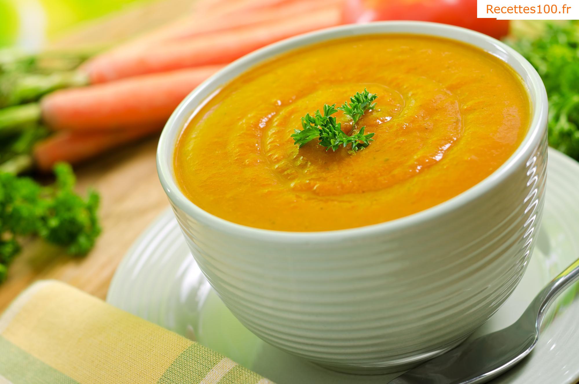 Excellente soupe de carottes