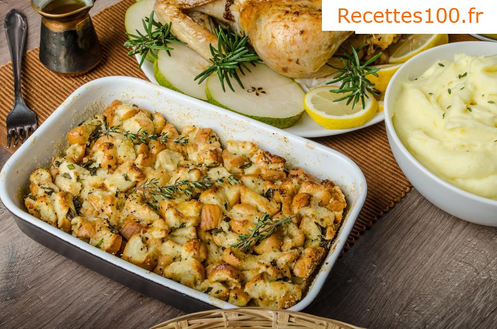 Farce de Pâques avec de la viande fumée