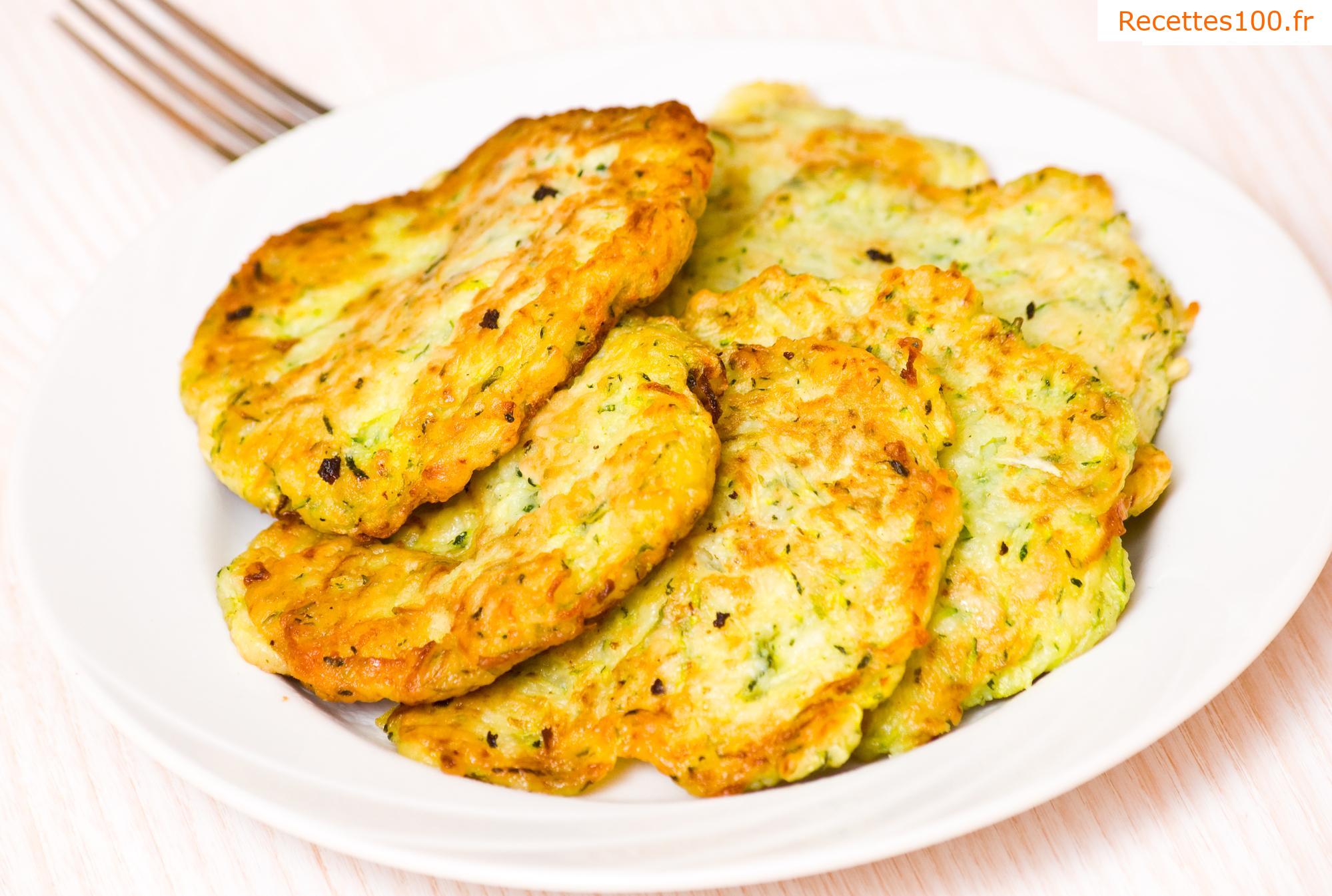 Galettes de courgettes et de pommes de terre