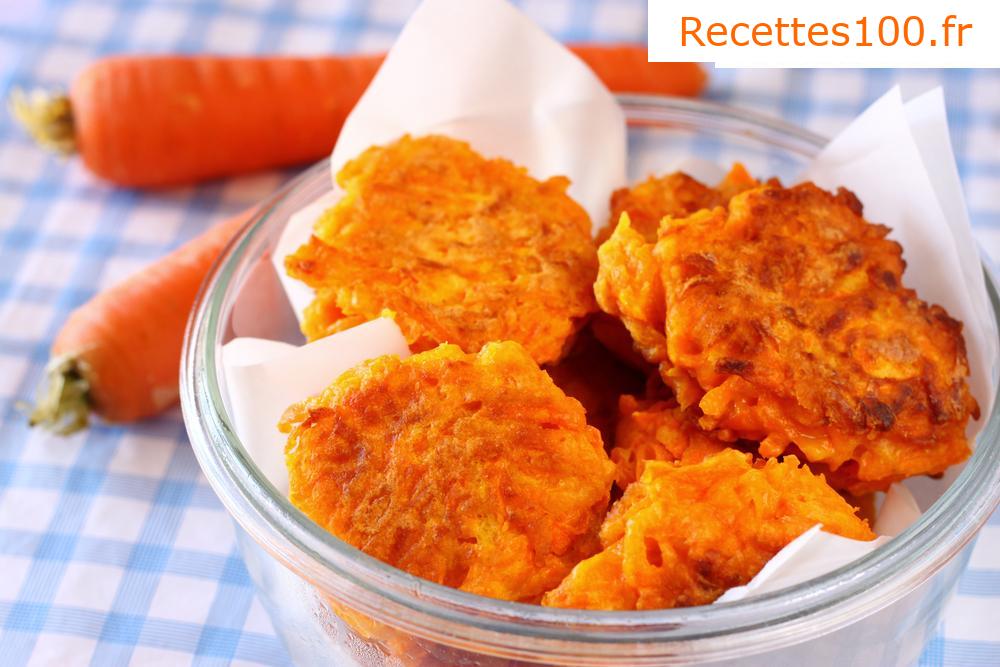 Galettes de pommes de terre et de carottes