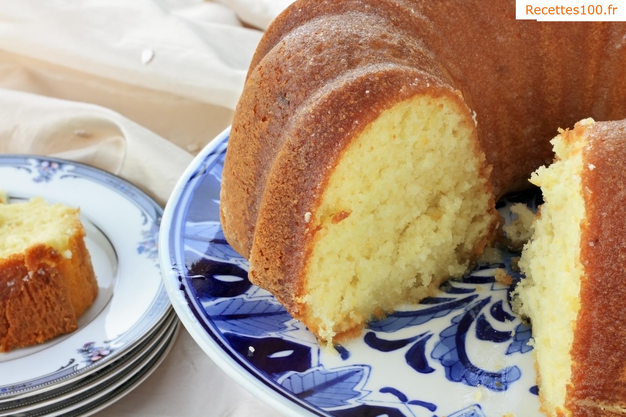 Gâteau au citron avec yaourt nature