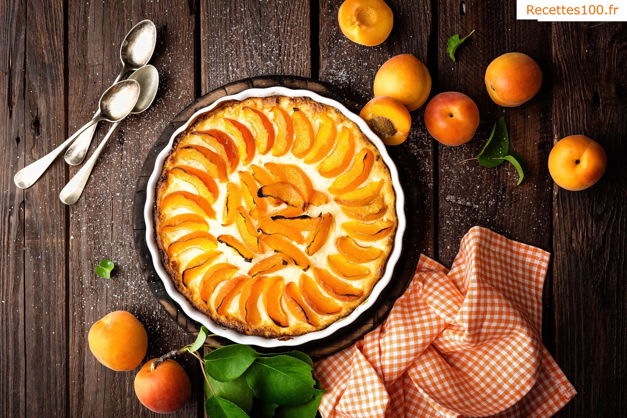 Gâteau au fromage blanc aux abricots II.