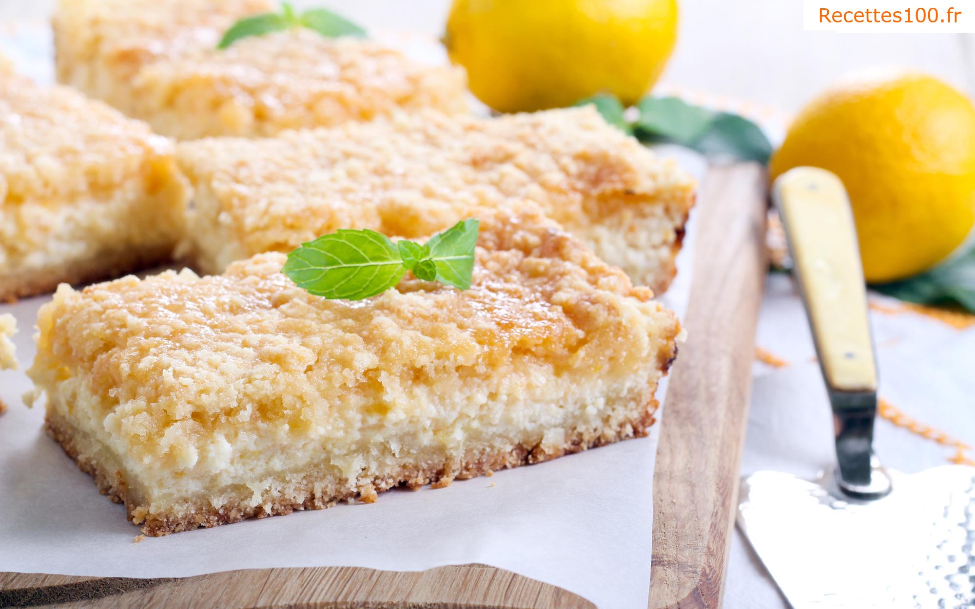 Gâteau au fromage blanc en tasse