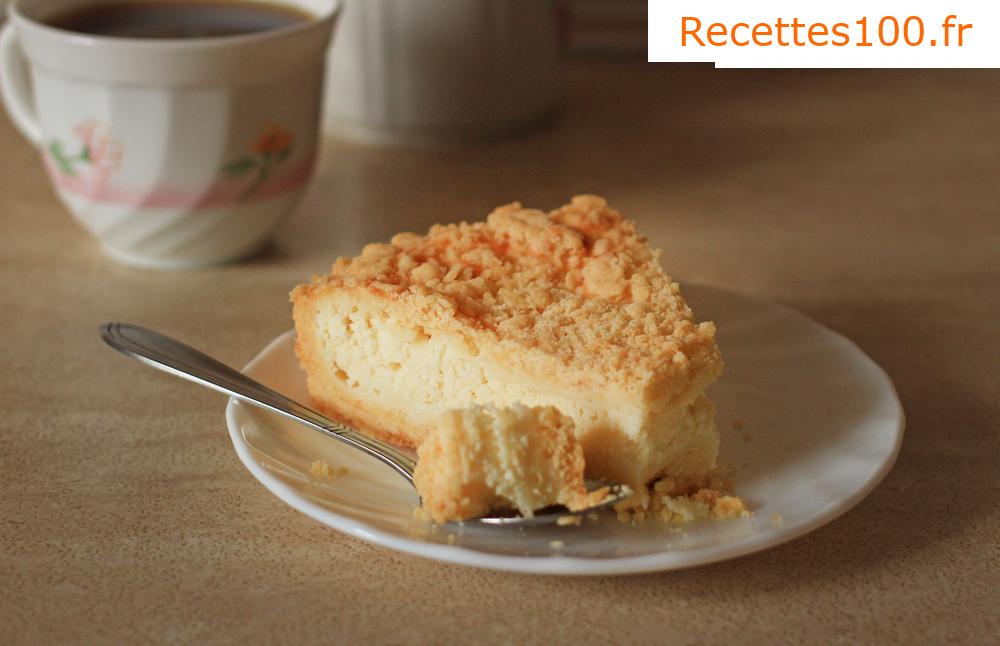 Gâteau au fromage blanc sans pâte