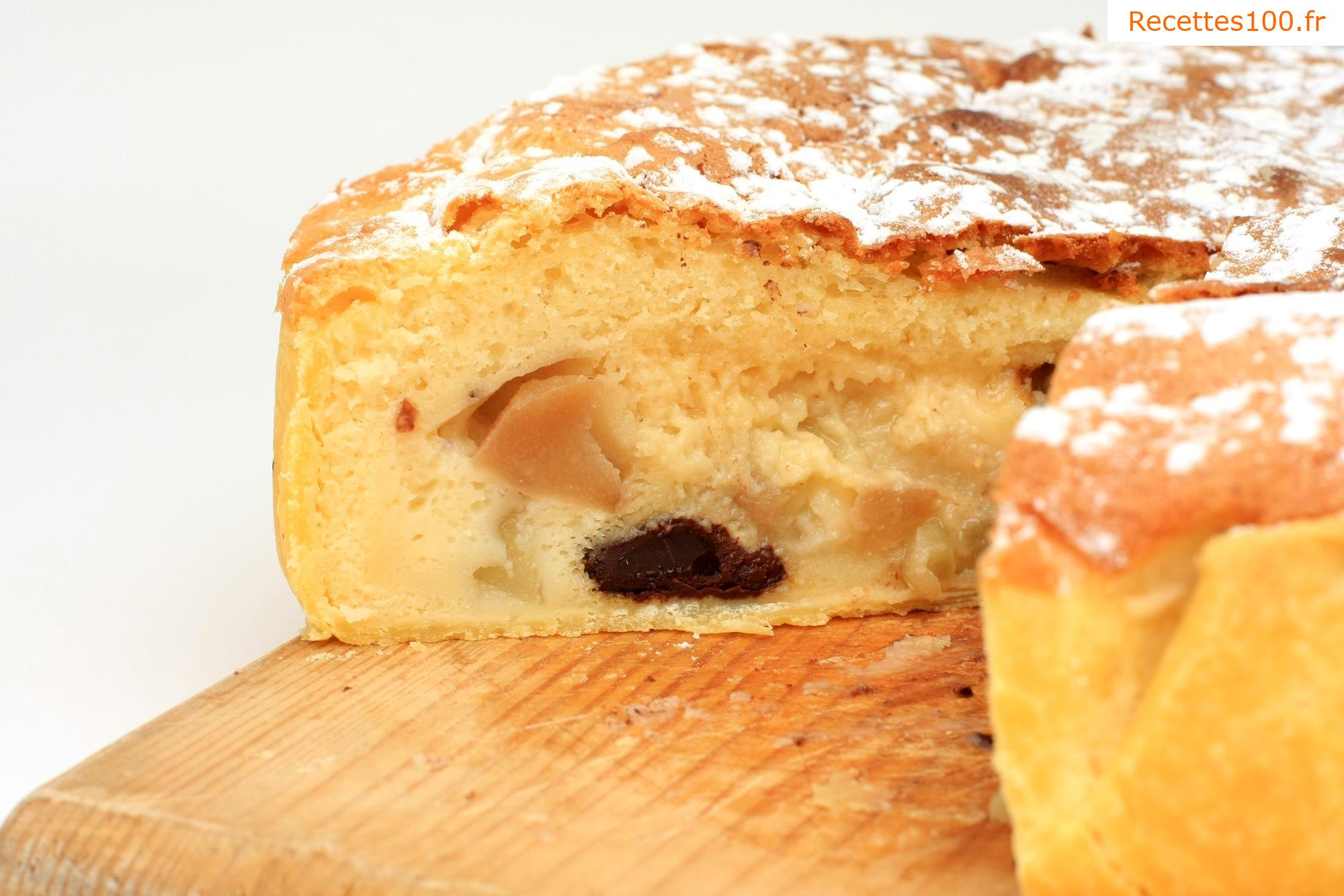 Gâteau de Noël au fromage cottage avec tofu sans gluten, lait ni œufs.