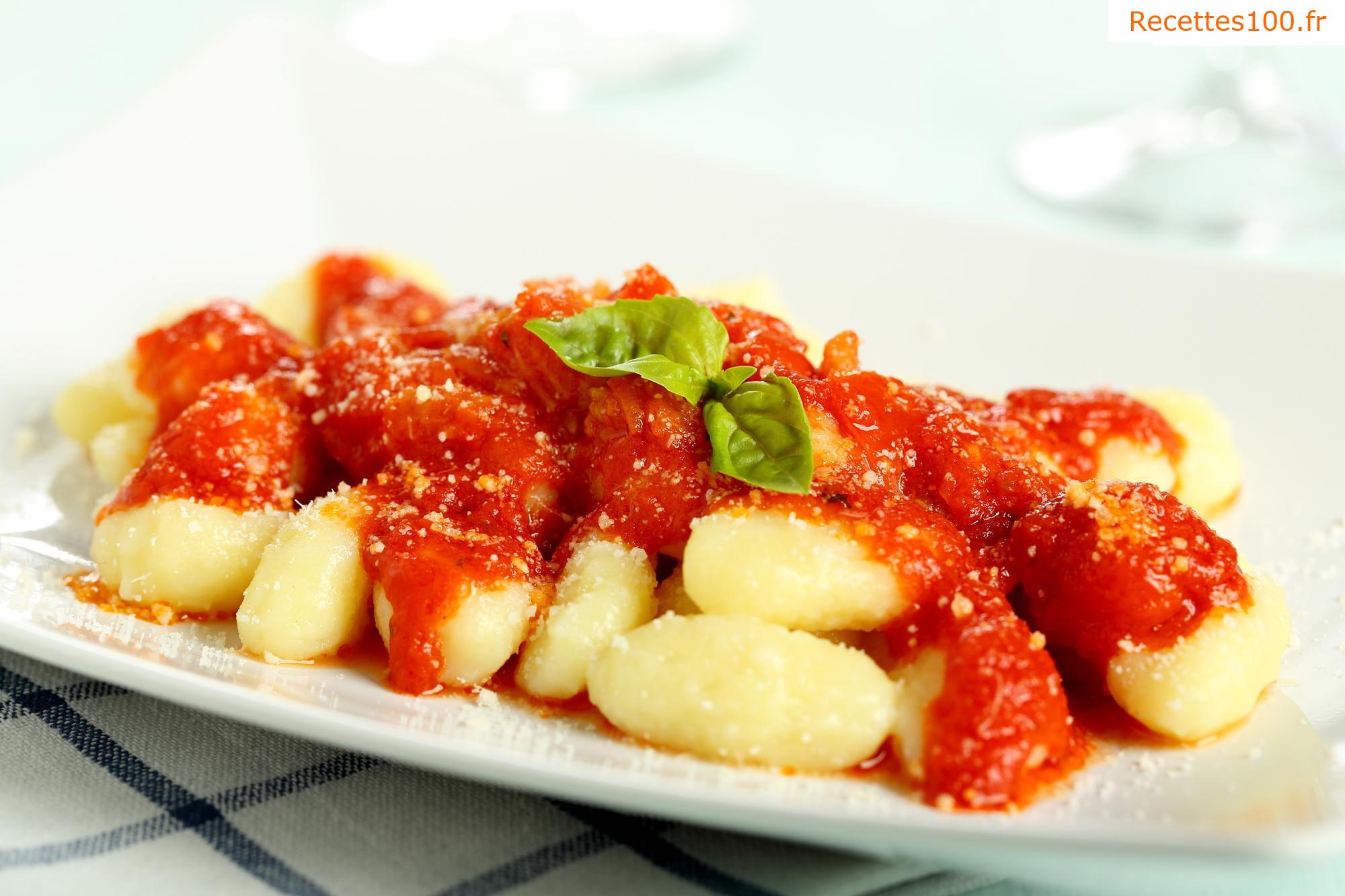 Gnocchis de courgettes simplifiés