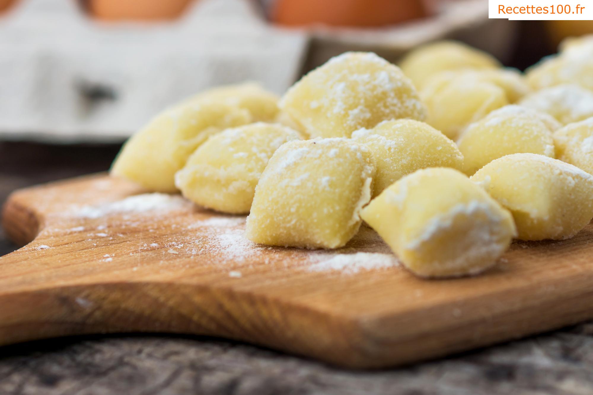 Gnocchis de fromage blanc