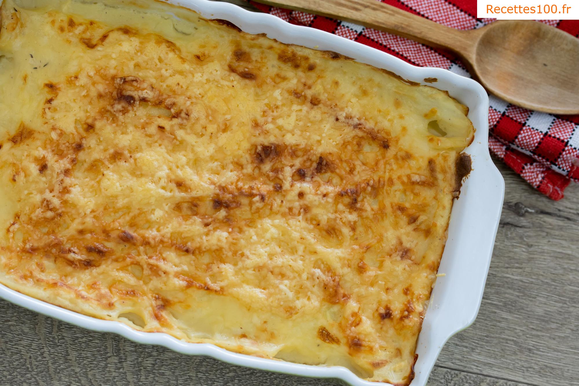 Gratin de fleur de chou au fromage