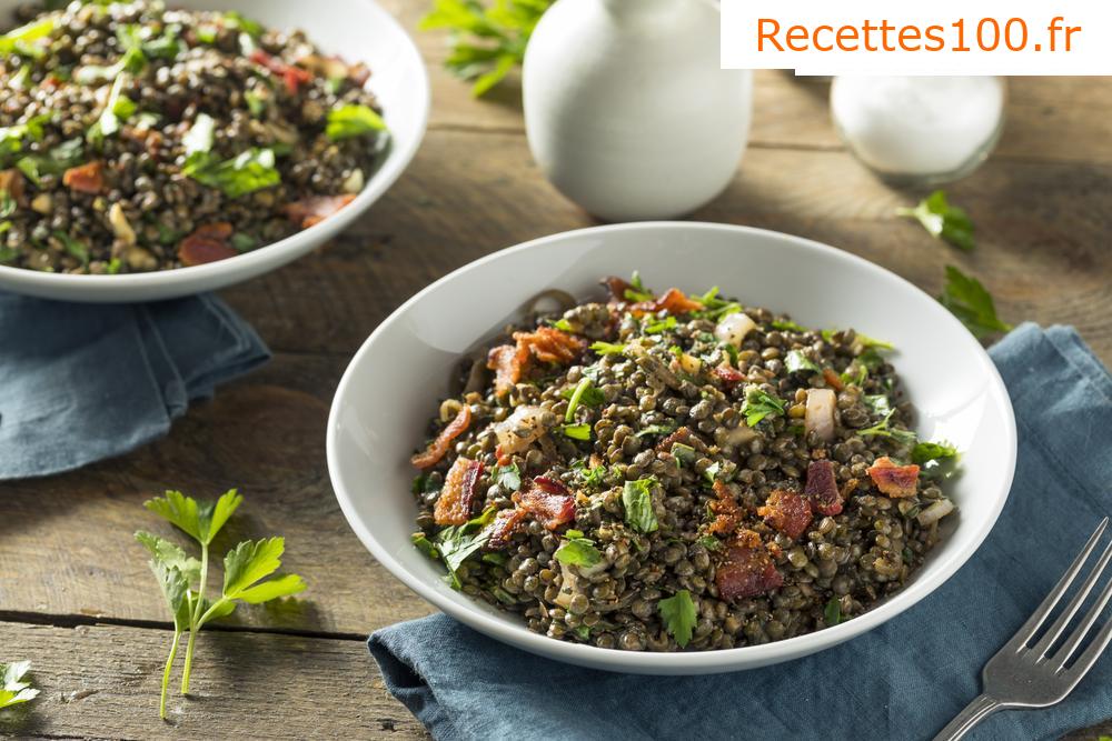 Lentilles aux légumes