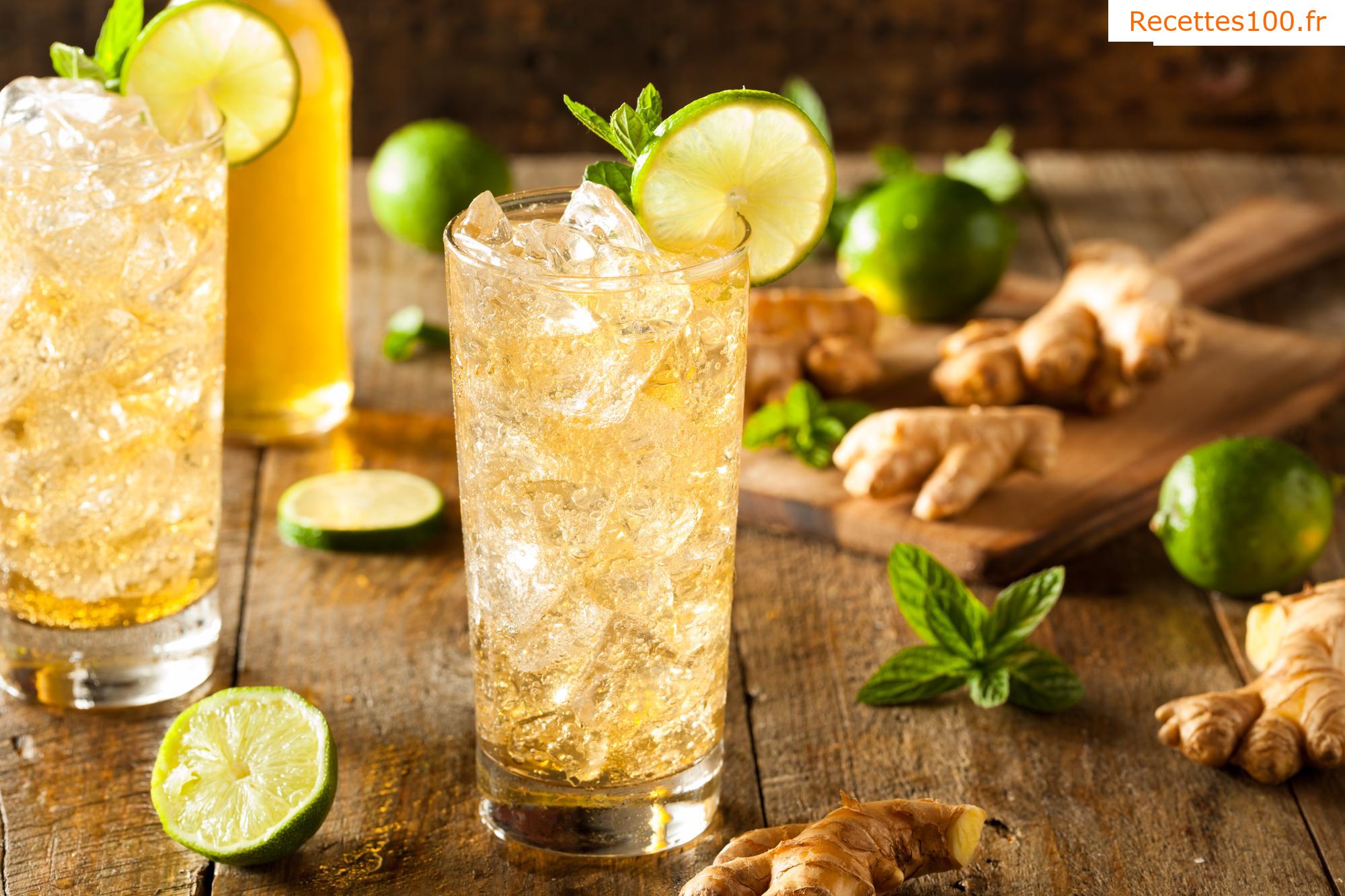 Limonade au gingembre