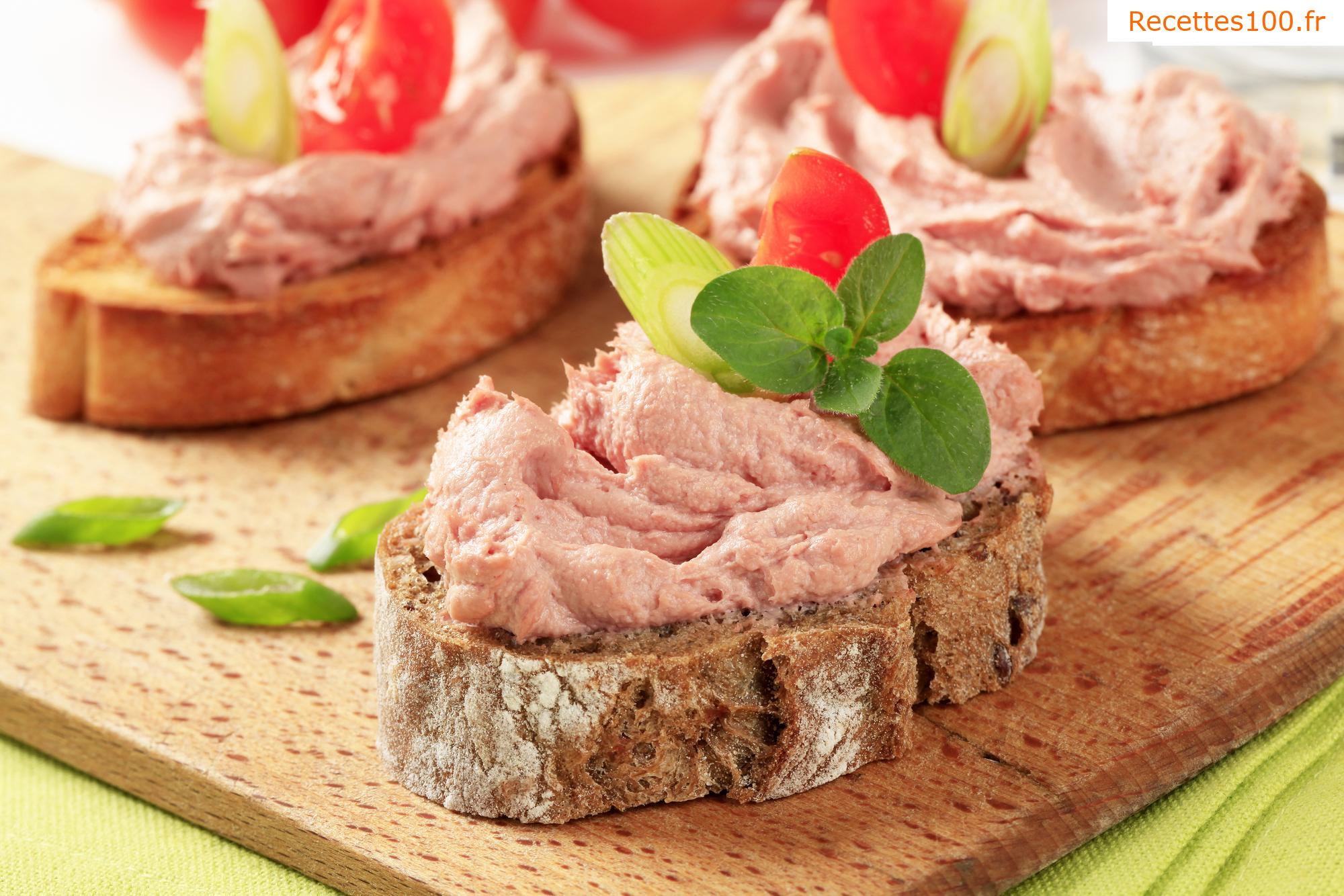 Pâté de jambon rapide