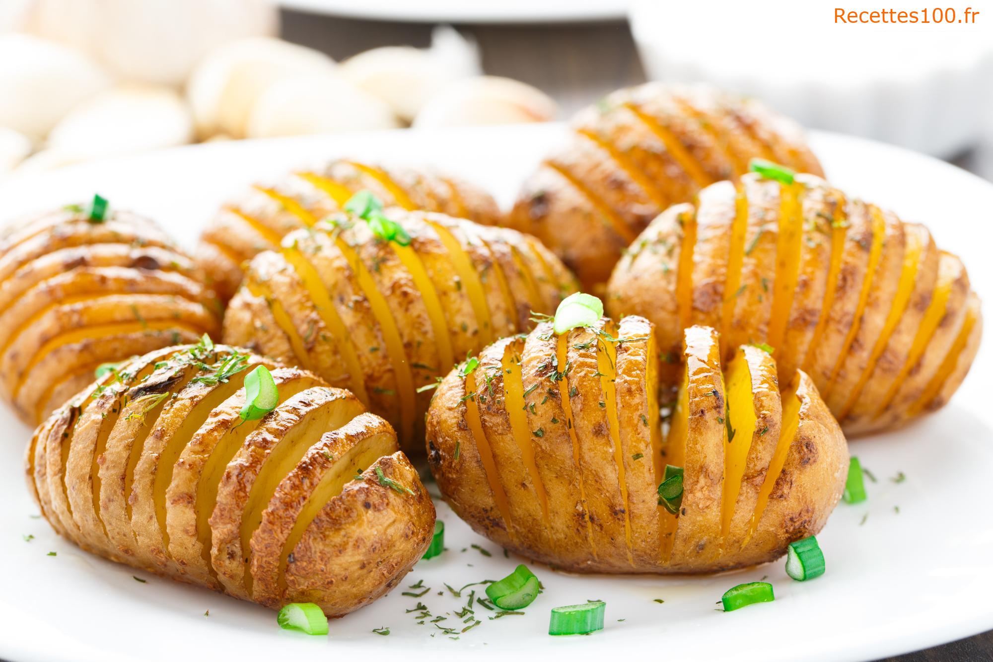 Pommes de terre croustillantes au fromage au four