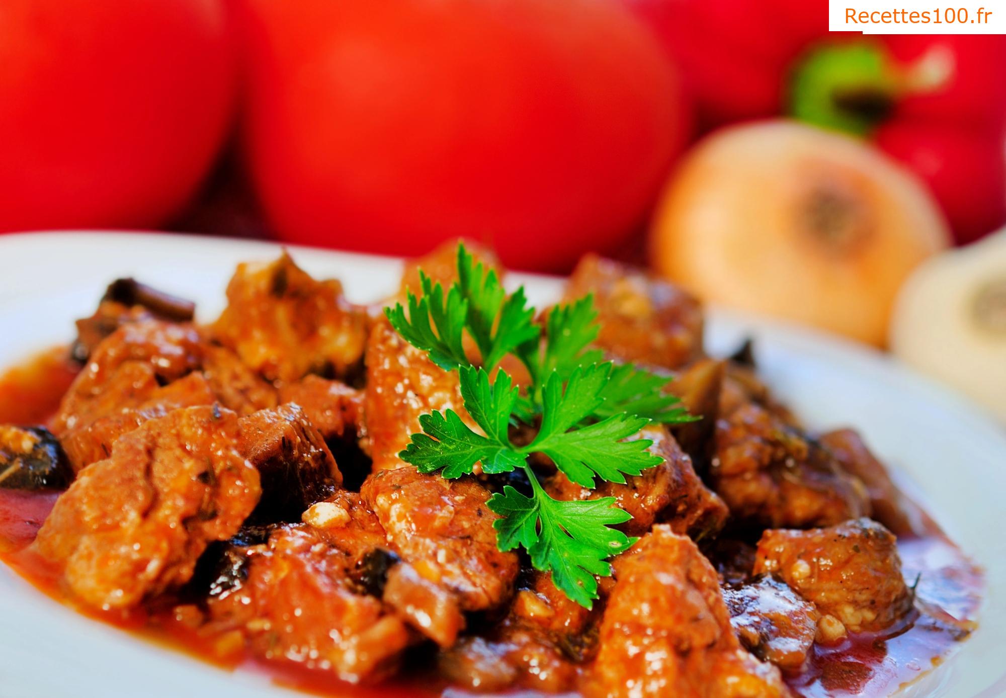 Porc aux choux et à la bière