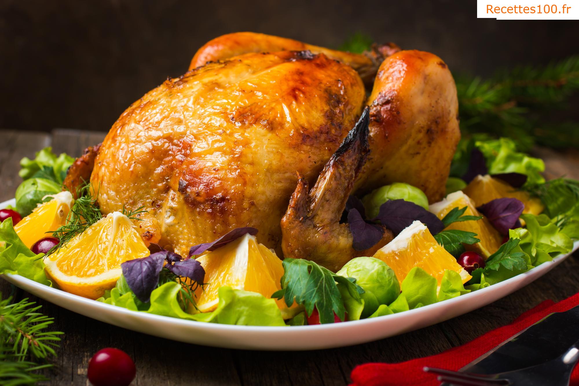 Poulet à l'oie