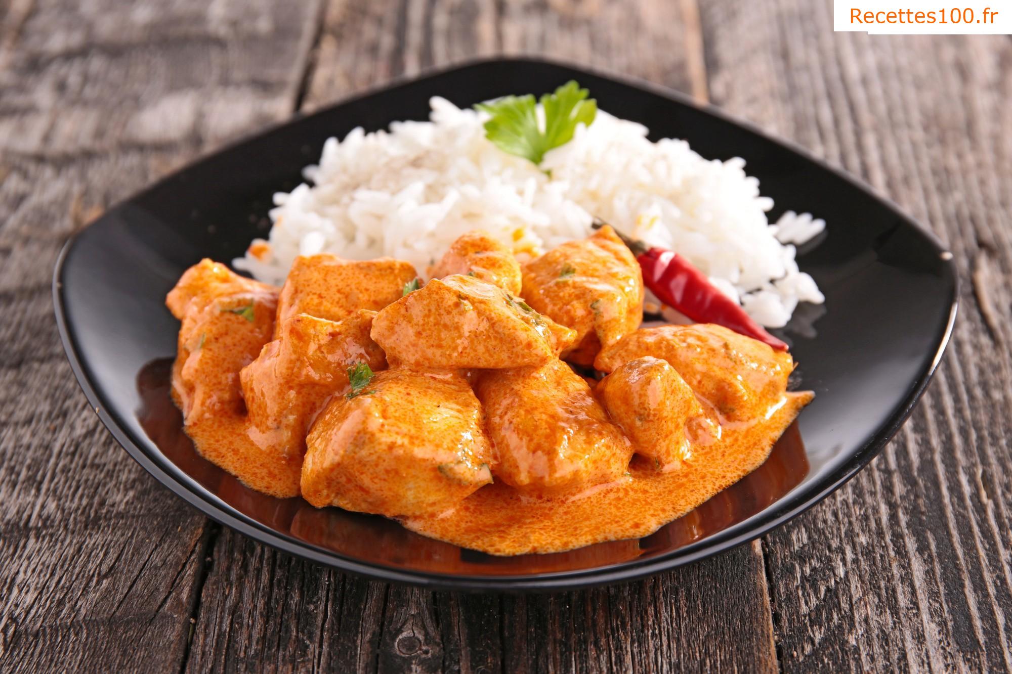 Poulet au curry