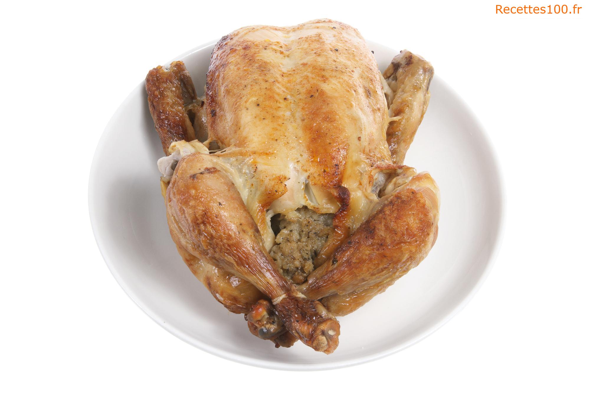 Poulet farci