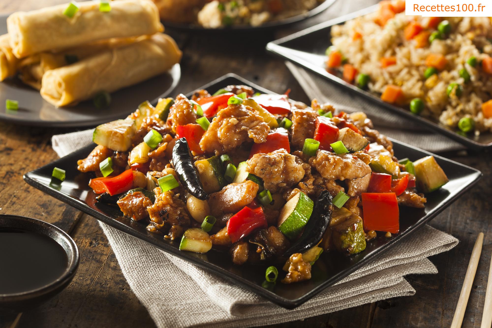 Poulet rôti à la chinoise