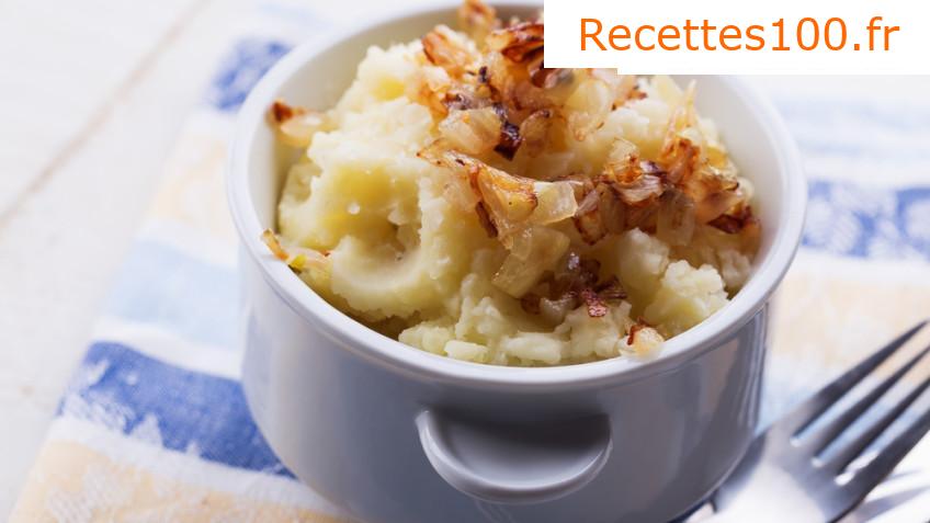 Purée de pommes de terre cuit dans le bacon