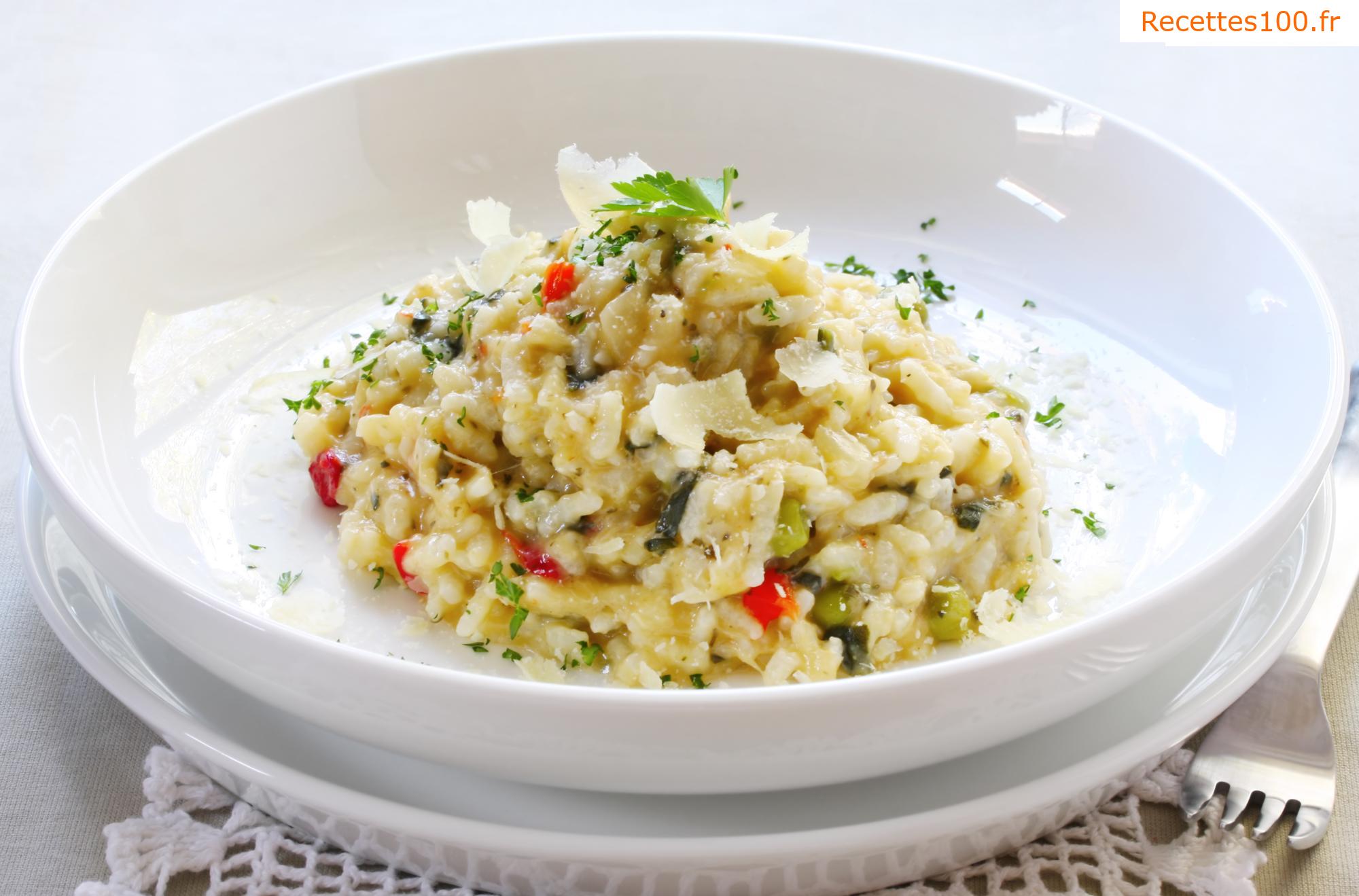 Risotto crémeux