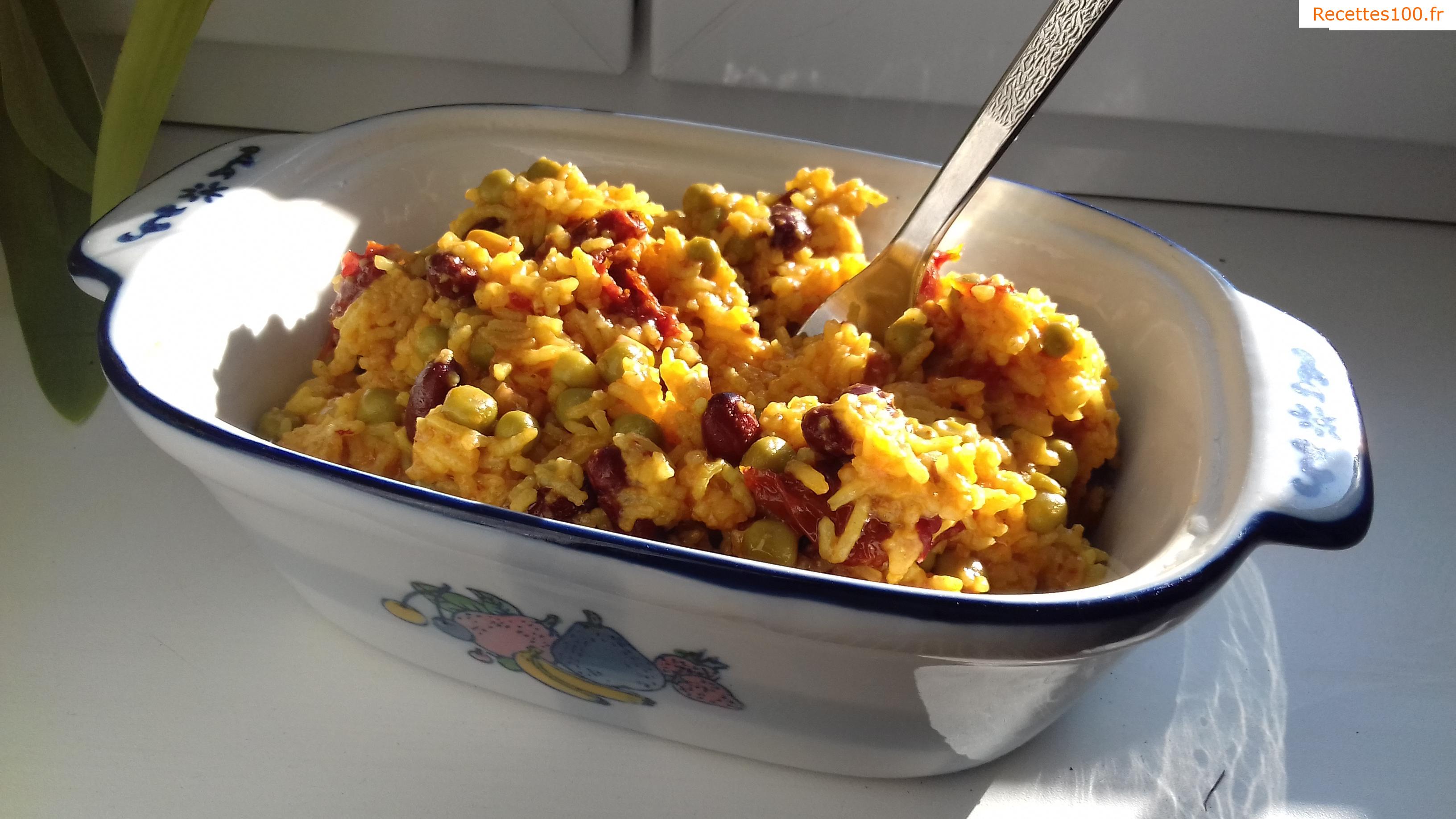 Risotto végétarien délicat