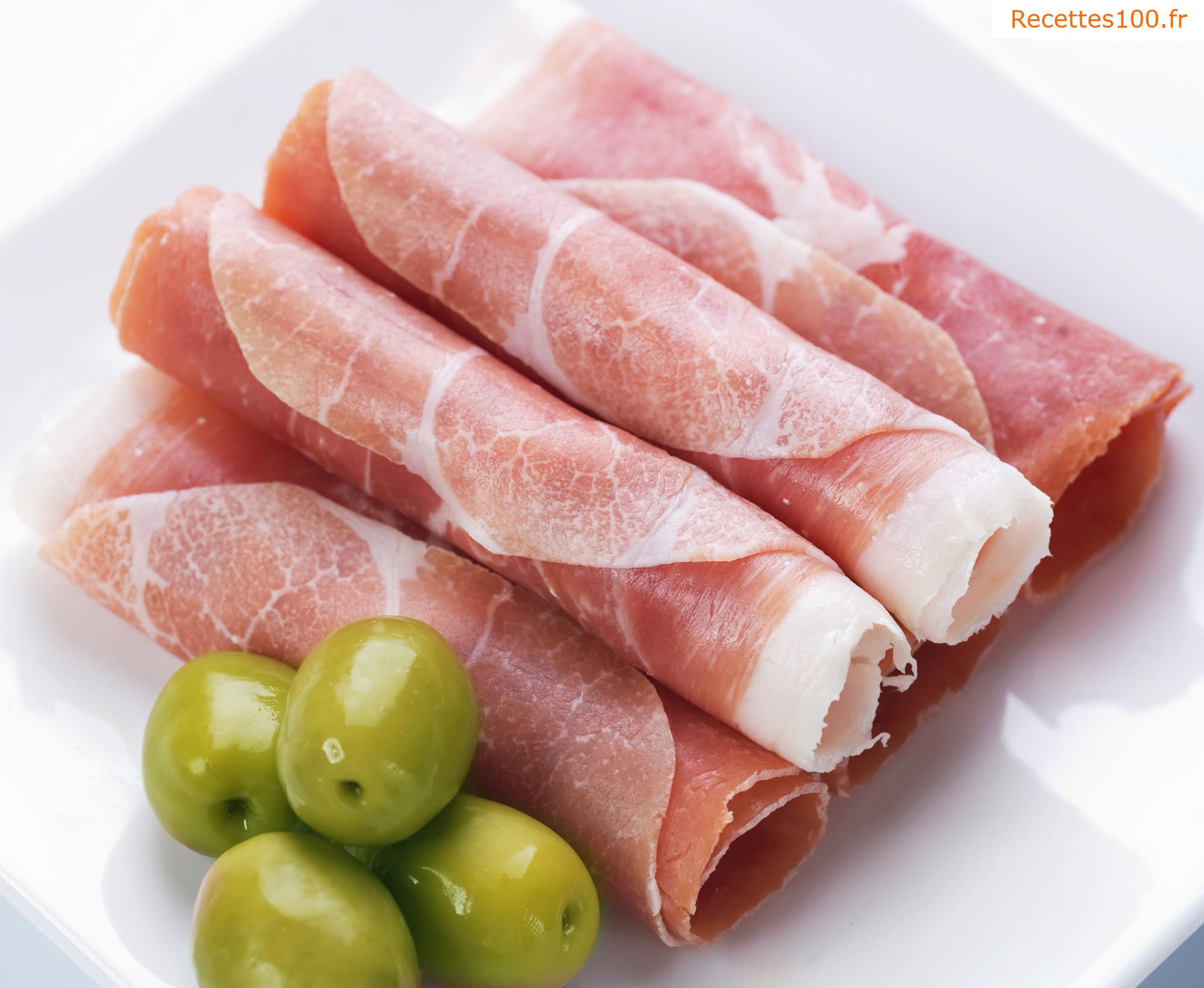 Roulés de prosciutto