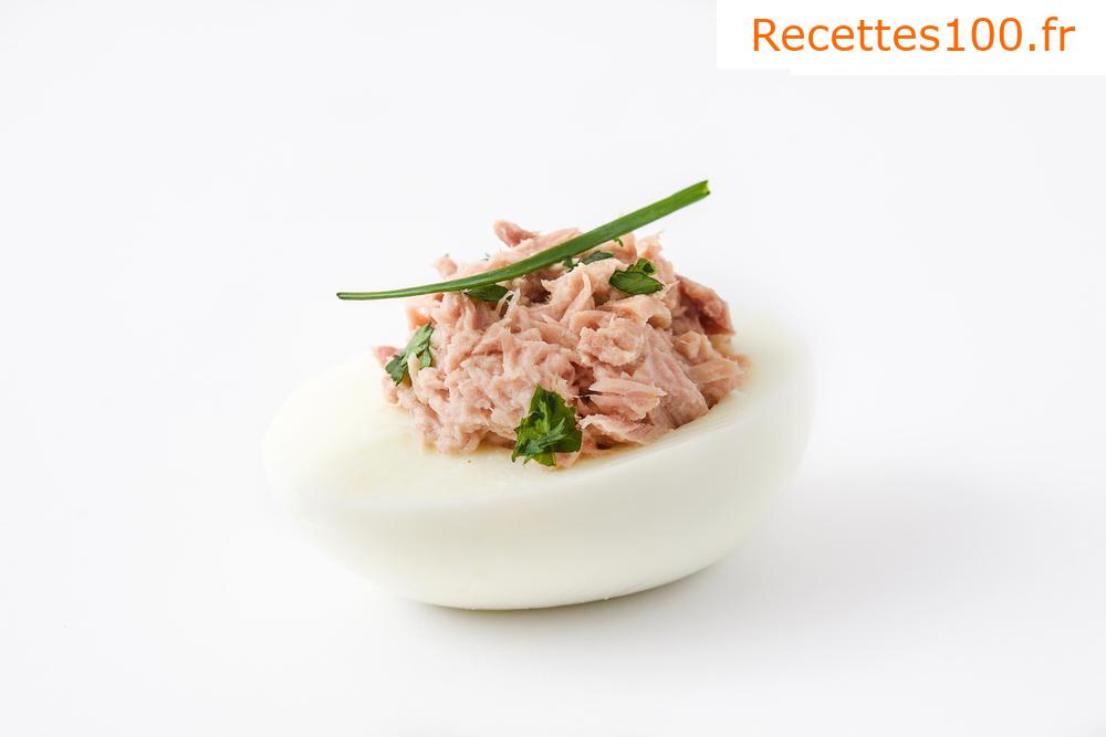 Salade au thon et aux œufs