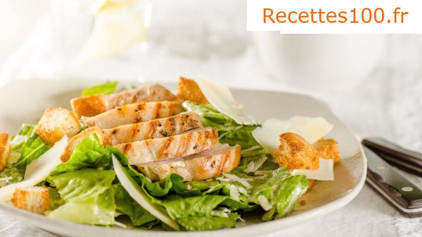 Salade César au poulet