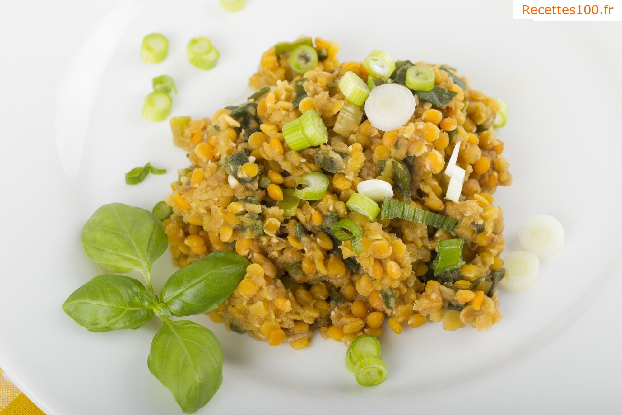 Salade de lentilles