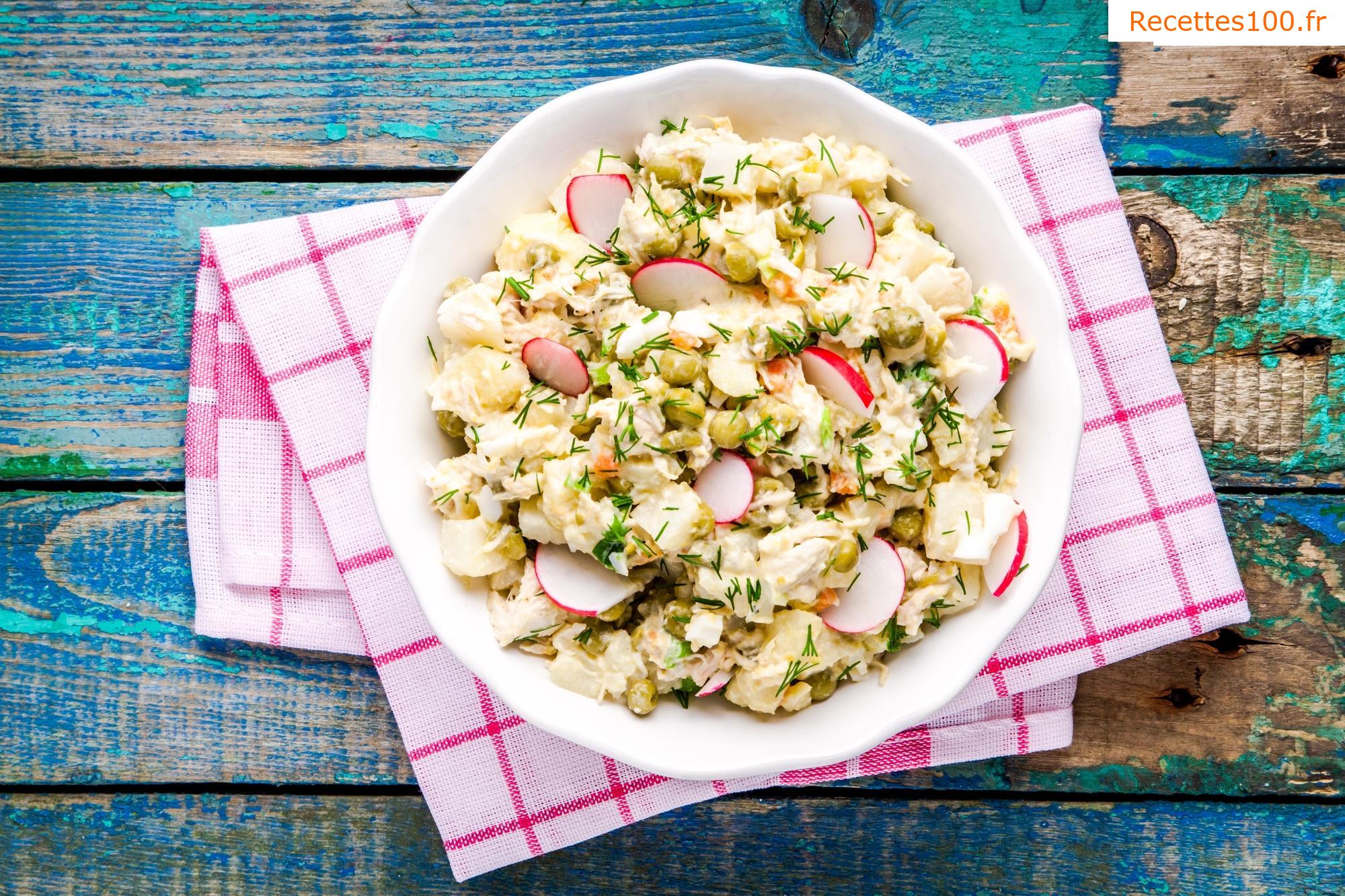 Salade de pommes de terre d'été