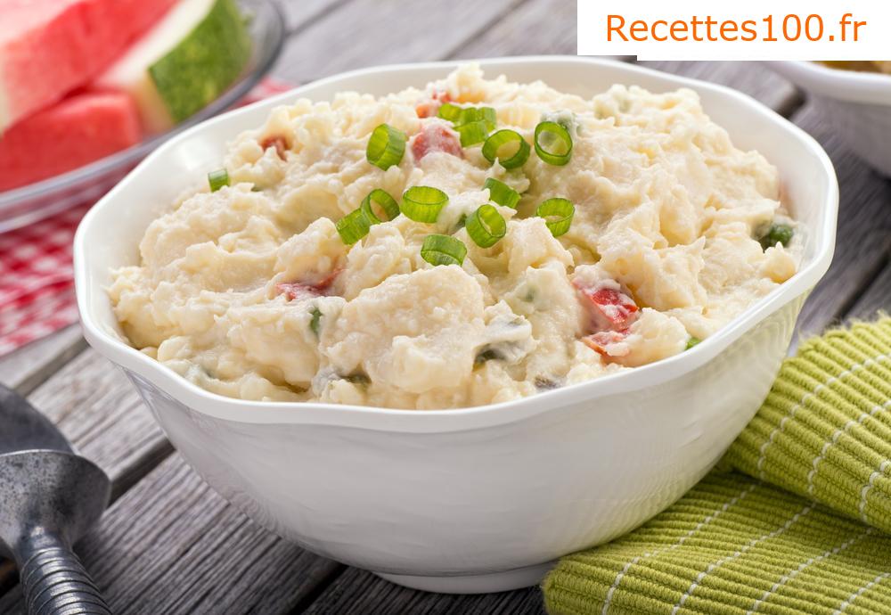 Salade de pommes de terre légère