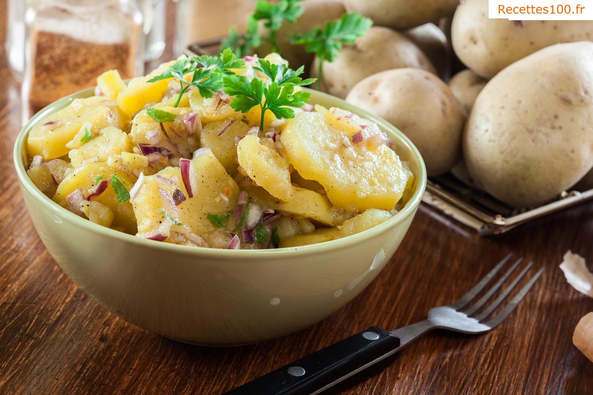 Salade de pommes de terre sans mayonnaise