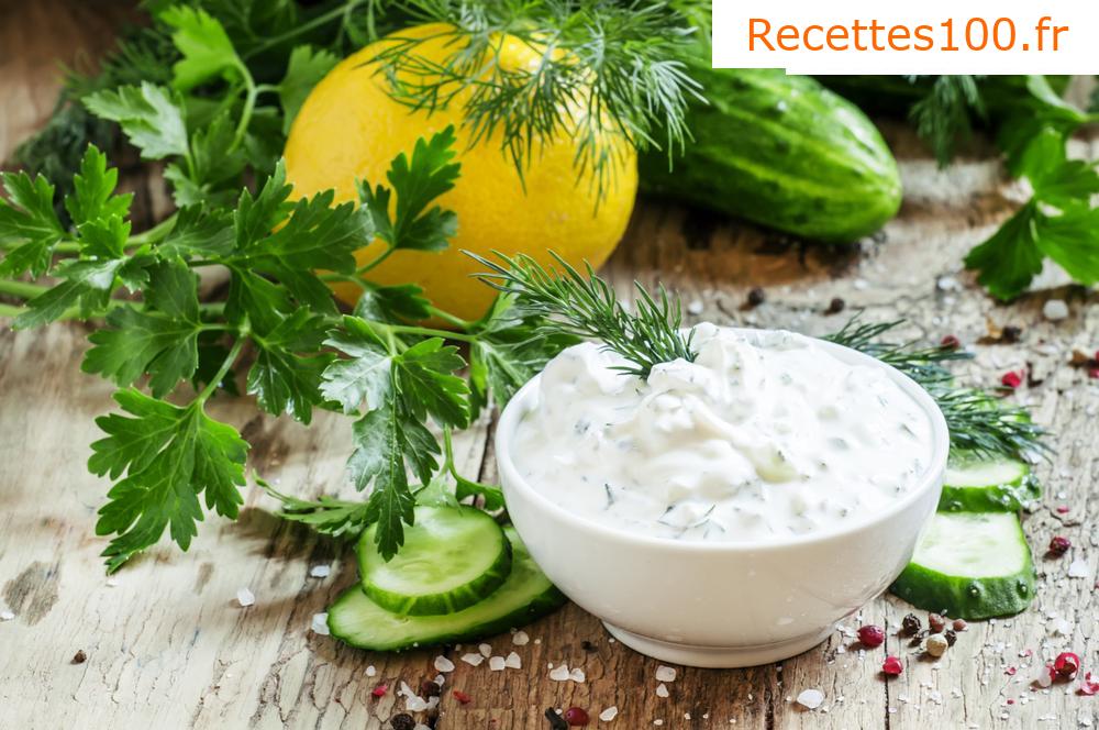 Sauce aux herbes froide