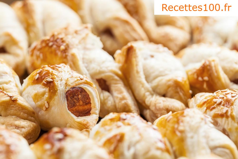 Saucisses bavaroises en pâte feuilletée