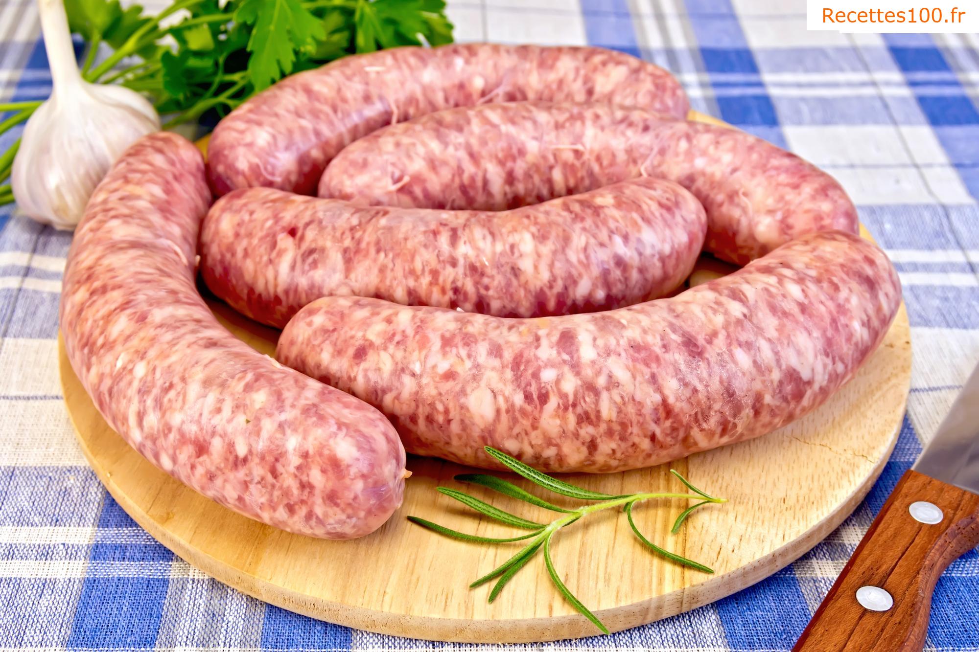 Saucisses maison