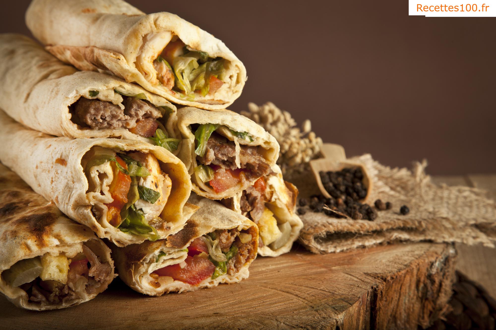 Shawarma au poulet